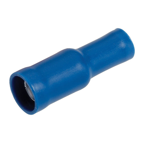 Narva Female Bullet Terminal 4mm 5mm Blue Vinyl Insulated 11 Pack - SuperSaverAU - view 1