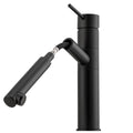 Oliveri Venice pull out swivel mixer tap - Matte Black - WELS 5 star - VE590FMB-P