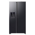 Samsung 634L Smart Side by Side Fridge Freezer - Black with Plumbed Ice and Water Dispenser - SRS6300B
