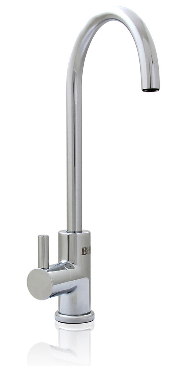 Billi B-3000 Chilled Filtered Water Tap - Round Slimline Gooseneck Dispenser - Chrome - 913000RCH