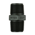 Philmac 1-1/4" BSP Thread Pipe Nipple - Polypropylene, Underground Rated