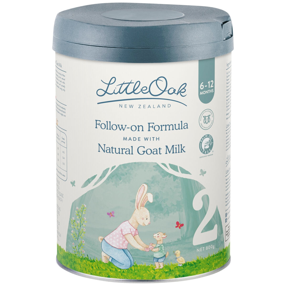 LittleOak Natural Goat Milk Follow-On Formula Stage 2 6 x 800g - SuperSaverAU - view 3