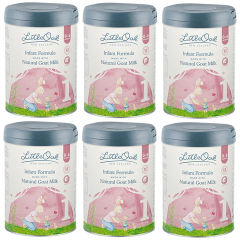 LittleOak Natural Goat Milk Infant Formula Stage 1 6 x 800g - SuperSaverAU - view 2