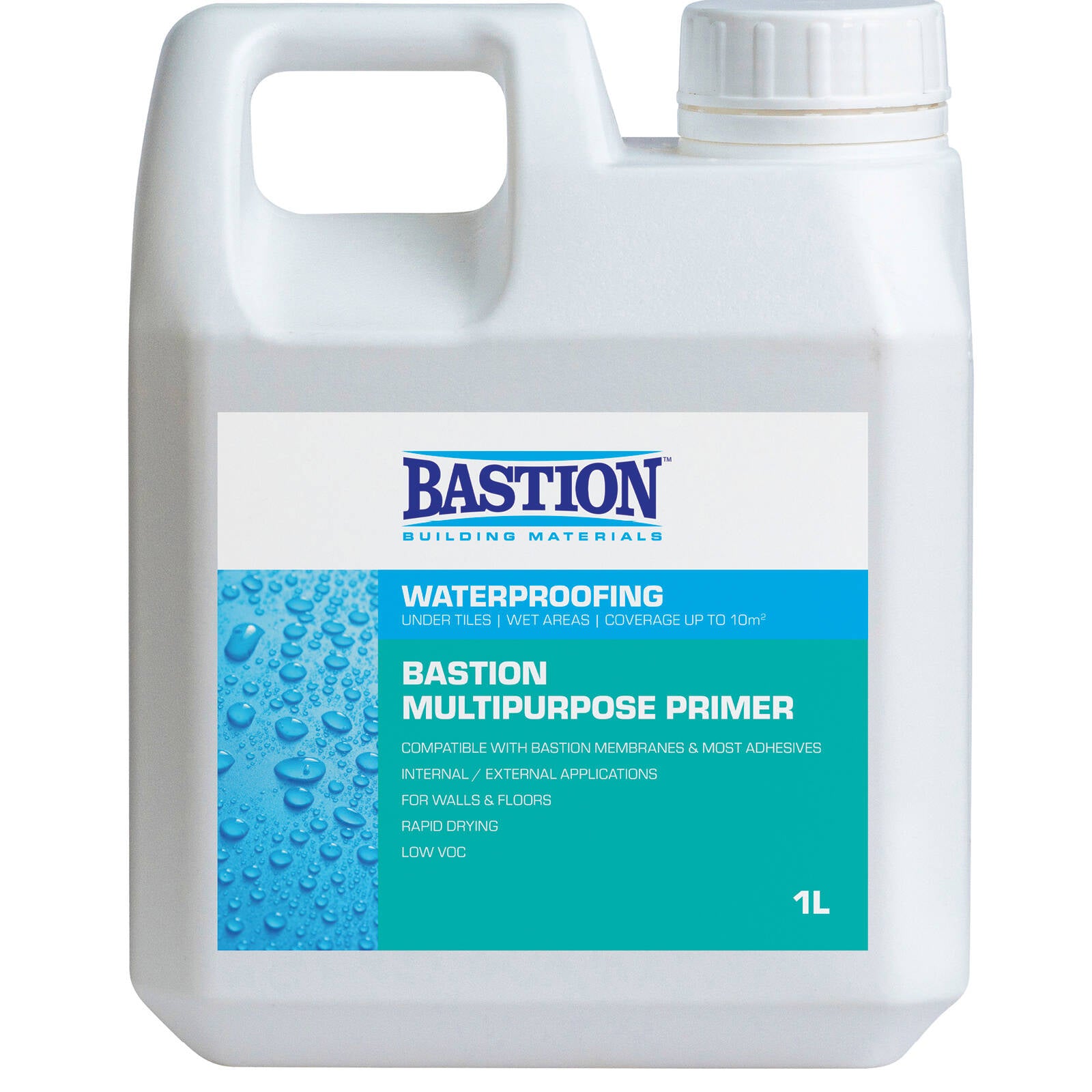 Bastion Wet Area Primer 1L for Bathrooms, Kitchens & Laundries