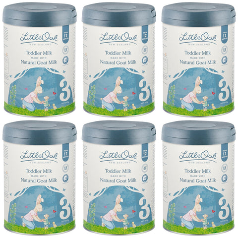 LittleOak Natural Goat Milk Toddler Milk Stage 3, 6 x 800g - SuperSaverAU - view 2