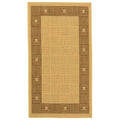 Hufflett Ceduna Flat Weave Rug 80x150cm Polypropylene Non-Slip - SuperSaverAU - view 1