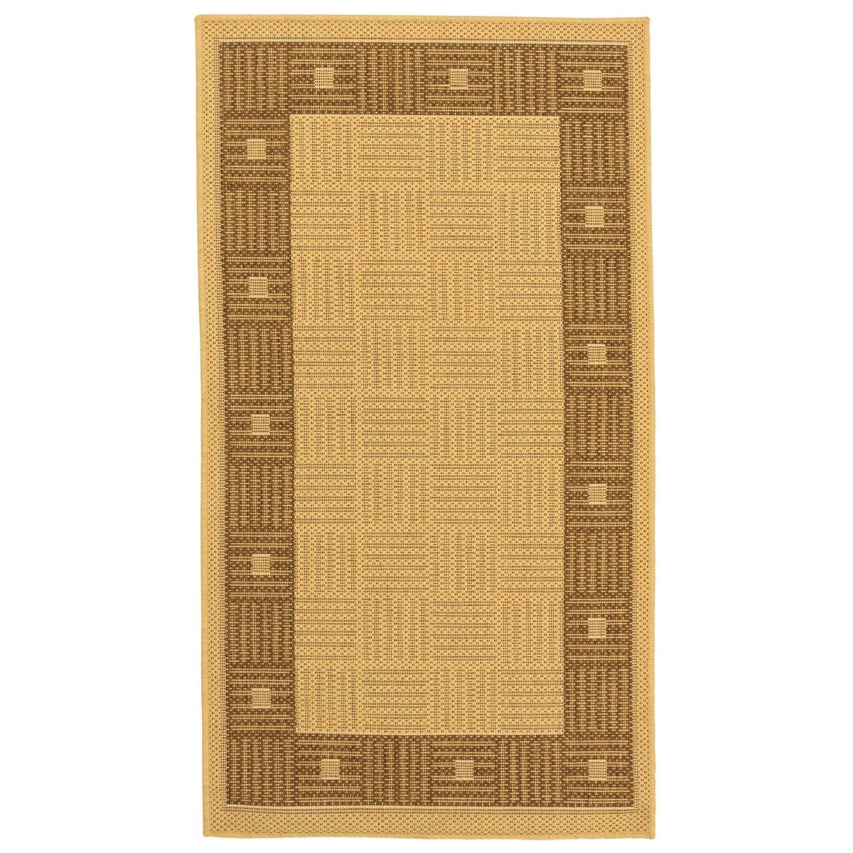 Hufflett Ceduna Flat Weave Rug 80x150cm Polypropylene Non-Slip - SuperSaverAU - view 1