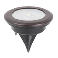 Click Orb LED Disc Light 8 Pack - Solar Powered - 70mm Black - Outdoor Use - SuperSaverAU - view 2