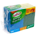 Sabco Cellulose Sponge Scourers - 8 Pack - Cellulose - Non Scratch - SuperSaverAU - view 1