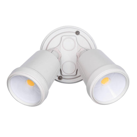 Brilliant Raptor III Twin Flood Light - 20W - 1800 Lumens - Beige - Adjustable - SuperSaverAU - view 1