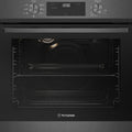 Westinghouse 60cm multi-function oven - 80L, dark stainless steel, fast heat up, timer - WVE6515DD