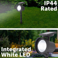 Arlec LED Garden Spot Light - 20 Lumens - Plastic - Solar Powered - SuperSaverAU - view 4
