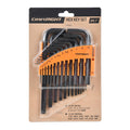 Craftright 25 Piece Hex Key Set Metric and Imperial 1.27mm to 10mm