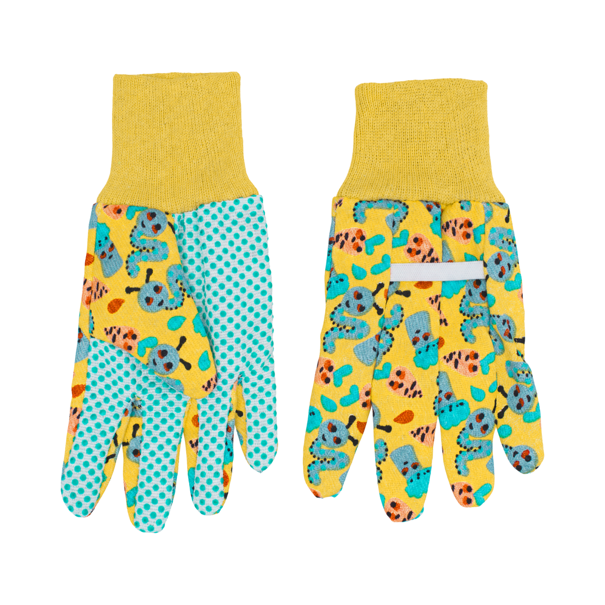 Saxon Kids Cotton Gloves with Nonslip Grip