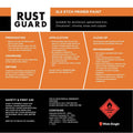 White Knight Rust Guard 4L Grey Quick Dry SLS Etch Primer