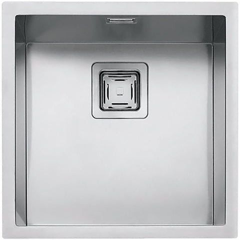 Barazza Cubo single bowl sink - 1mm thick 304 stainless steel, topmount - AFS400