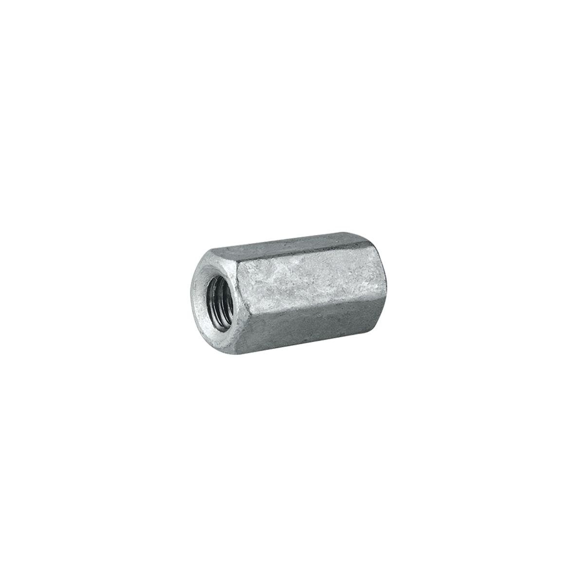 Pinnacle M8 x 24mm Galvanised Hex Coupler - 4 Pack - Metal - Durable - SuperSaverAU - view 1