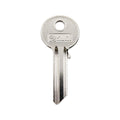 Ehi Silver Blank Key 54mm Nickel Plated Brass Easy To Carry - Silver - SuperSaverAU - view 2