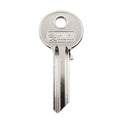 EHI 999-YA1E 54mm Silver Blank Key, Nickel Plated Brass