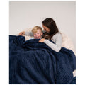 Therapy Child Blanket with Cover - Calming Blue 3.2kg - SuperSaverAU - view 3