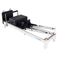 Lifespan Fitness Contour Pro aluminium reformer Pilates bed set - black accents - 75kg - LFRF-CONTPRO