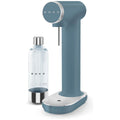 Smeg soda maker - Blue, electricity-free operation, Tritan Renew bottle, front knob control - SKC01SBMAU