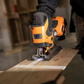 AEG 18V Brushless Sub Compact Barrel Grip Jigsaw Skin Only - 186mm x 83mm x 270mm - Precision Cutting - SuperSaverAU - view 3