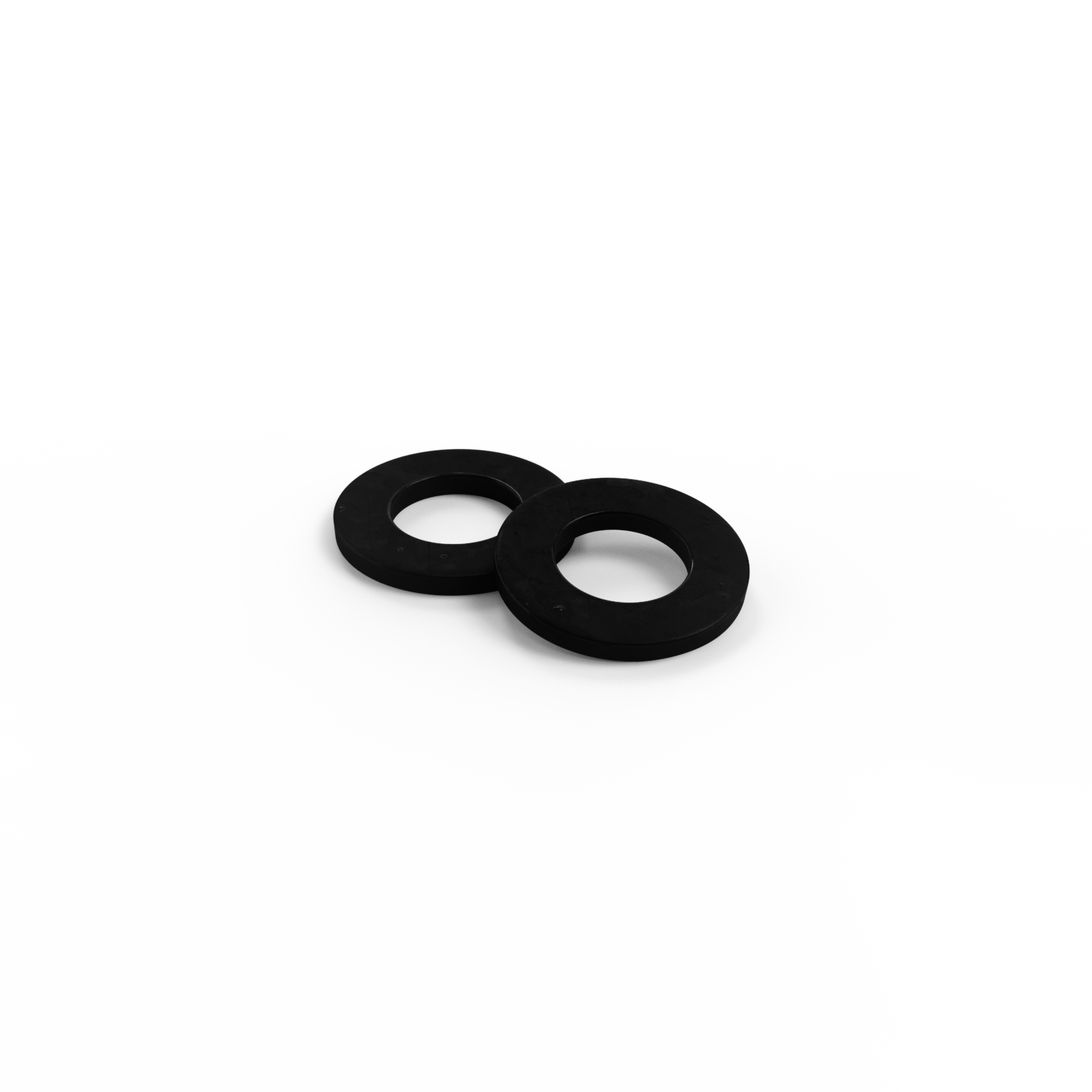 ZENITH M10 Hot Dipped Galvanised Black Flat Round Washer Each