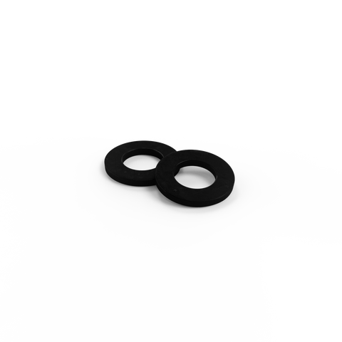 ZENITH M10 Hot Dipped Galvanised Black Flat Round Washer Each
