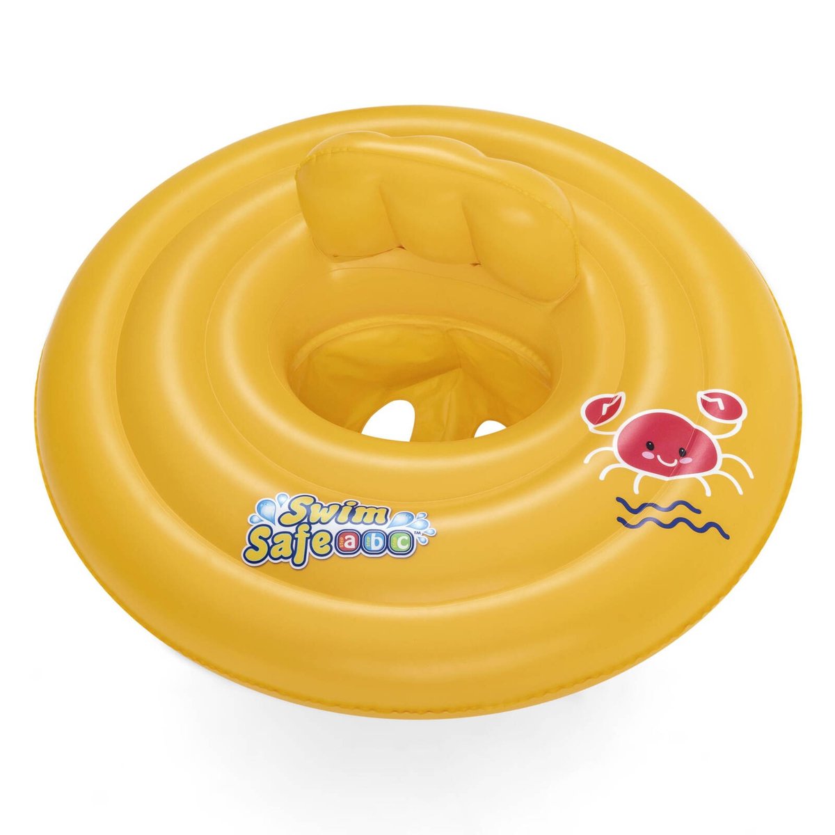 Bestway Swim Safe Wondersplash Round Baby Boat - 1 Seat - 640mm x 240mm - Infant Float - SuperSaverAU - view 1