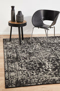 Rug Culture Evoke Large Power Loomed Rug 290x200cm - Charcoal Polypropylene - Jute Weft - EVO253CHAR290X200