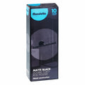 Mondella Matte Black Double Toilet Roll Holder - 245mm x 54mm x 80mm - SuperSaverAU - view 2