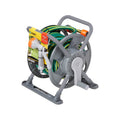 Pope Grey Complete Reel with 15m Hose Polypropylene Wall Mount Portable