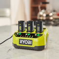 Ryobi USB Lithium 3 Port Charger - 3A - Compact - Fast Charging - RC43P - SuperSaverAU - view 5