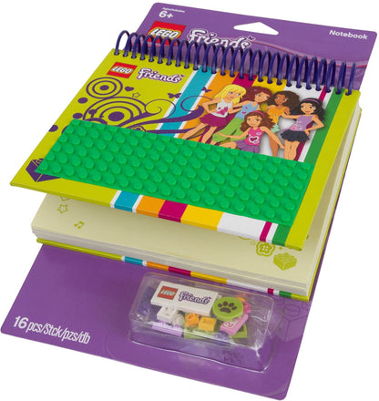 LEGO 850595 Friends Notebook w/ Building Plate
