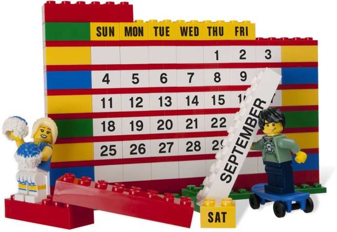 LEGO Brick Calendar 853196 - SuperSaverAU - view 1