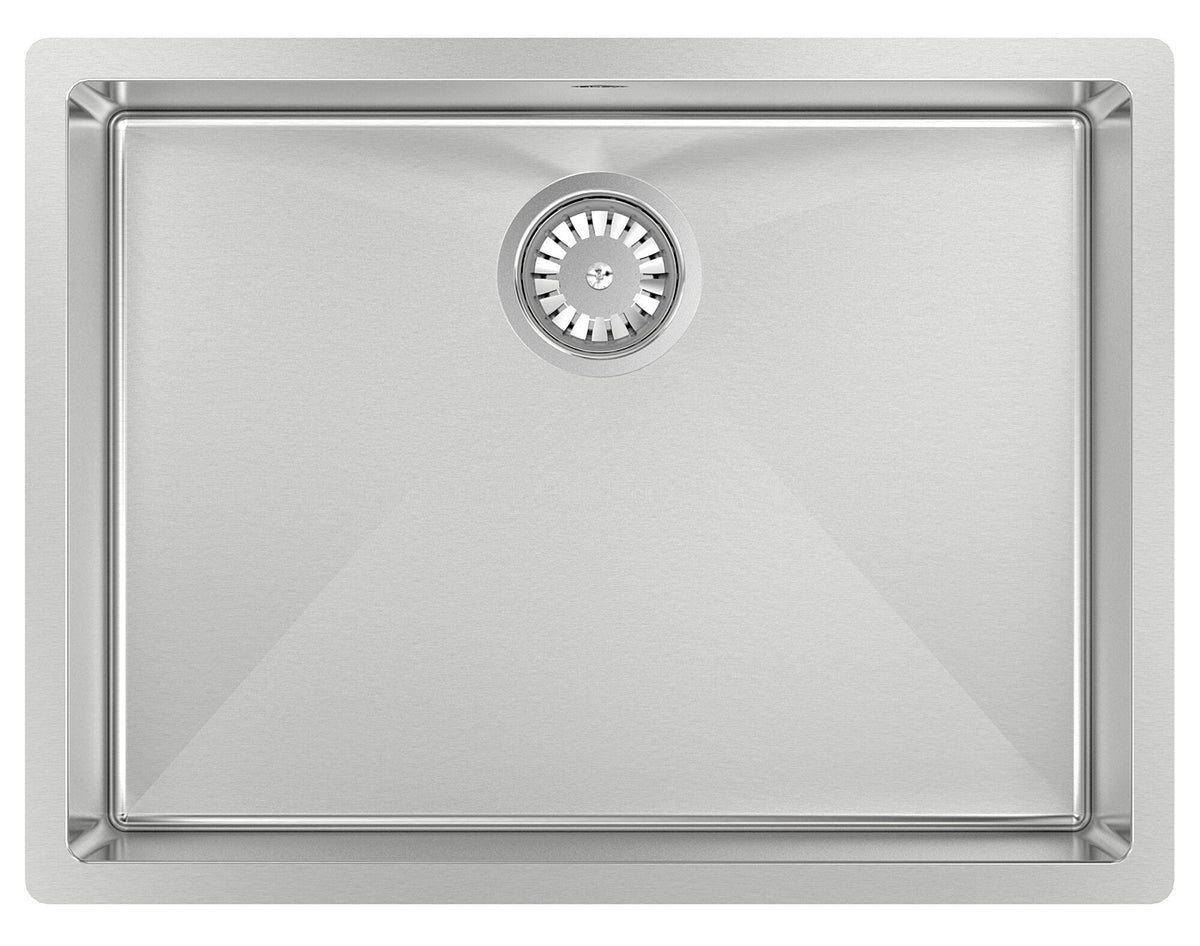 Abey Alfresco single bowl 316 marine grade sink pack with drain tray and Laios mixer - FRA540T