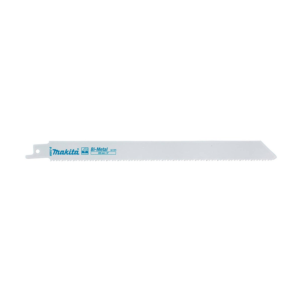 Makita Recipro Blade Bi Metal 10TPI B31859 - Pack of 5 - 300mm - Silver