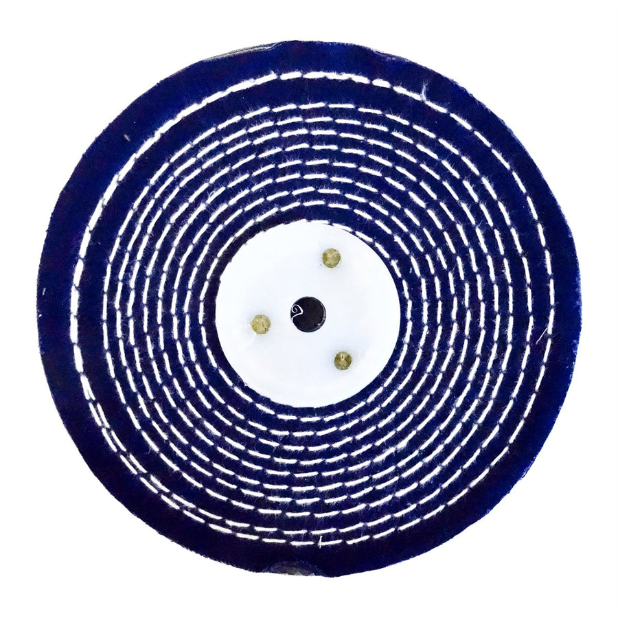 Josco Stitched Rag Polishing Buff - 150mm - Various - Heavy Duty - SuperSaverAU - view 1