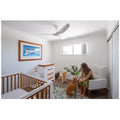 Big Ass Fans Haiku L 52 Inch Ceiling Fan - White, 7 Speeds, 256mm Drop Tube - HAIKUL-W-52-256MM