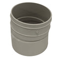 Holman 100mm 5 Degree Female & Female PVC DWV Plain Bend, Grey