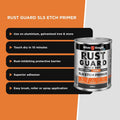 White Knight Rust Guard 1L Grey Quick Dry SLS Etch Primer