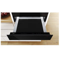 Bosch Series 8 built-in warming drawer - black, Home Connect, tempered glass hotplate - BIC9101B1