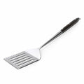 Bugatti 45cm BBQ Pakka spatula - stainless steel and Pakka wood, chrome finish - dishwasher safe - ZM-08375