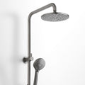 Rogerseller Tonic Dual Rail Shower - Graphite Brass Build - 2-Way Diverter, 3 Star Water Rating - 3506003705