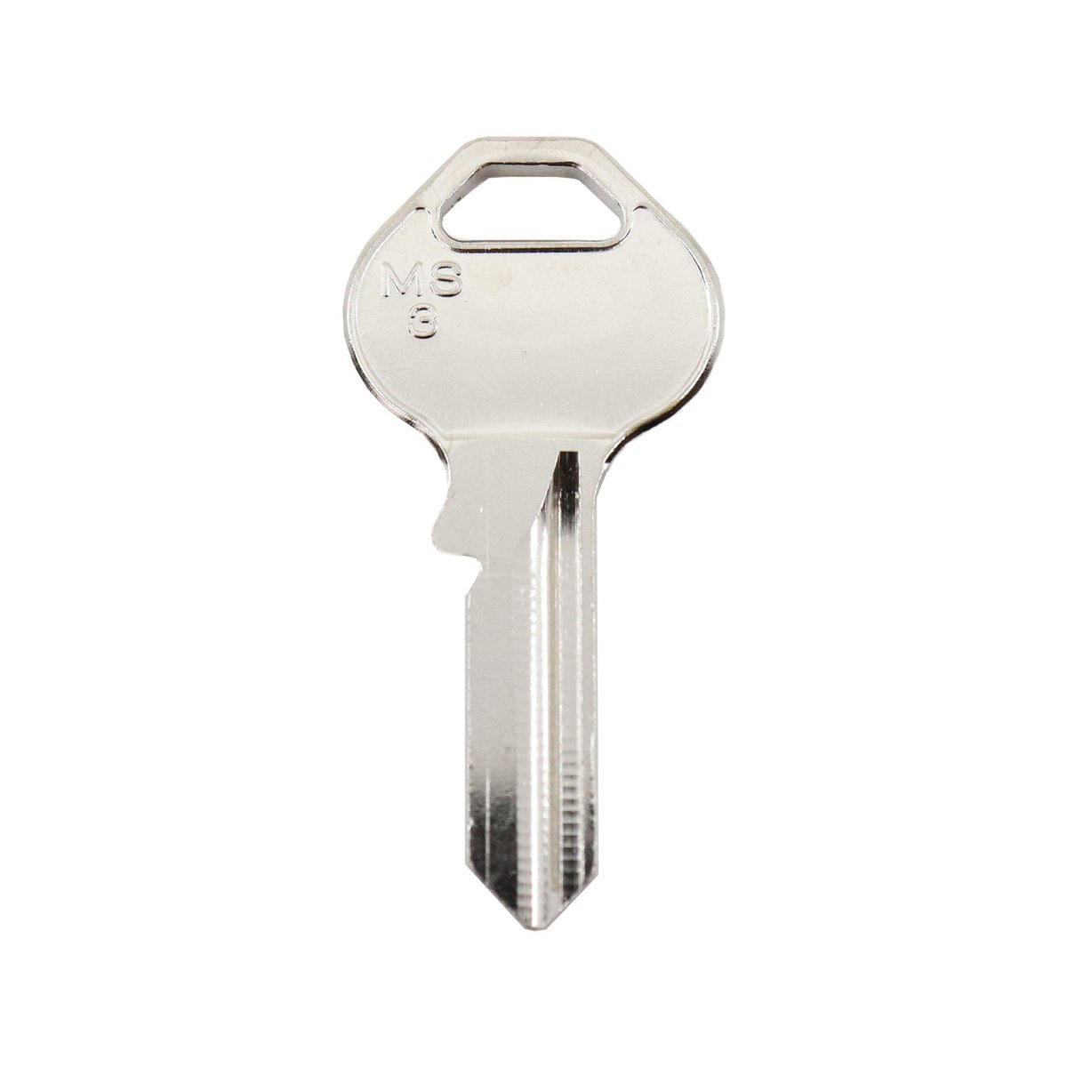 EHI Silver Blank Key - 47mm Nickel Plated Brass - Easy To Carry - SuperSaverAU - view 1