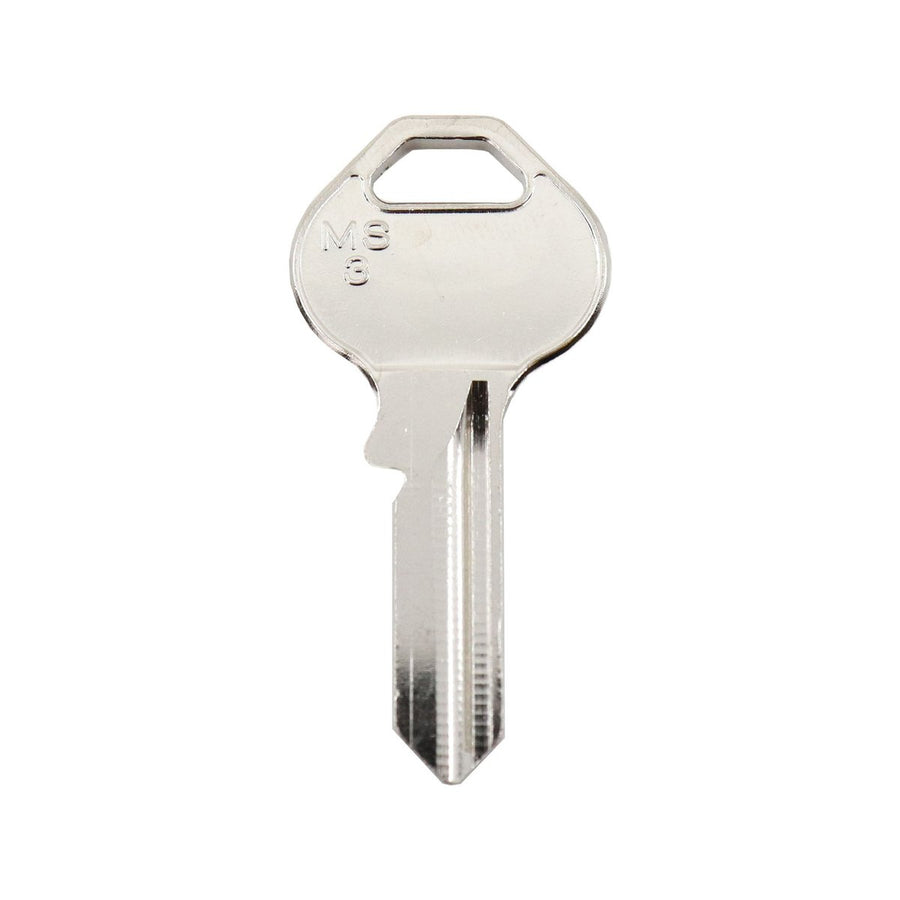 EHI Silver Blank Key - 47mm Nickel Plated Brass - Easy To Carry - SuperSaverAU - view 1