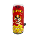 Baxter Bone Pop Ups Chips Can Plush Pet Toy - 80mm x 200mm - Red - Squeakers & Crinkle - SuperSaverAU - view 1
