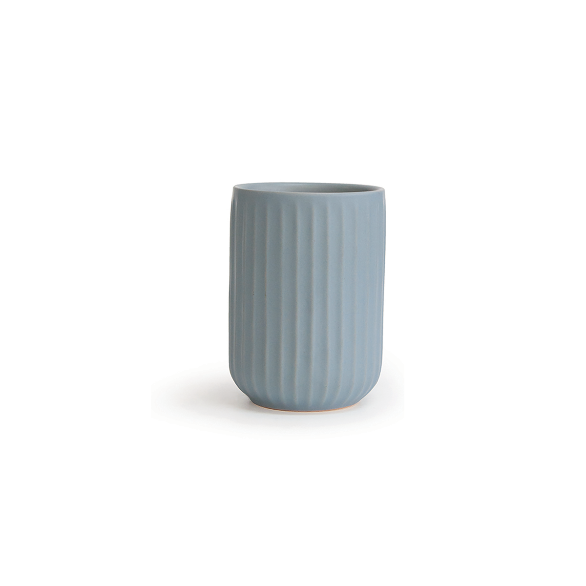 Wet By Home Design Linea Tumbler Blue - Ceramic - 80mm x 110mm - Industrial Design - SuperSaverAU - view 1