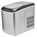 Morphy Richards Benchtop Ice Maker - 600g Ice Bin, Small or Large Cubes, Stainless Steel - MRIM15SS